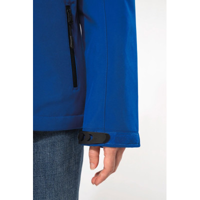 Ladies’ hooded softshell lined parka